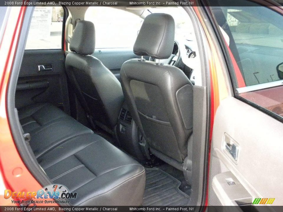 2008 Ford Edge Limited AWD Blazing Copper Metallic / Charcoal Photo #15
