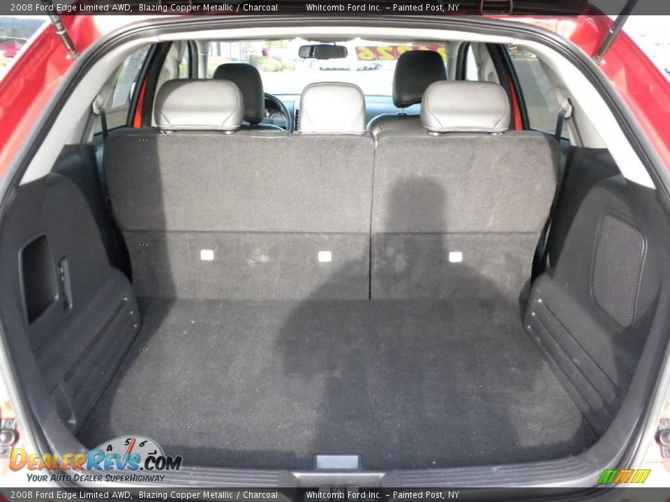 2008 Ford Edge Limited AWD Blazing Copper Metallic / Charcoal Photo #20