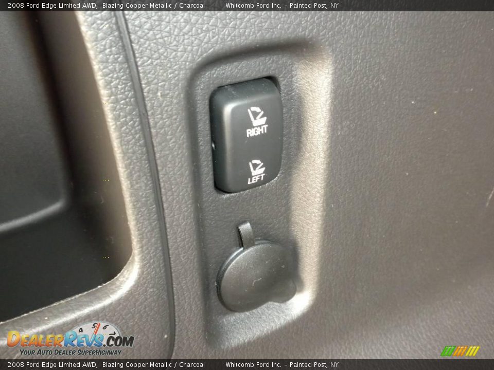 2008 Ford Edge Limited AWD Blazing Copper Metallic / Charcoal Photo #22
