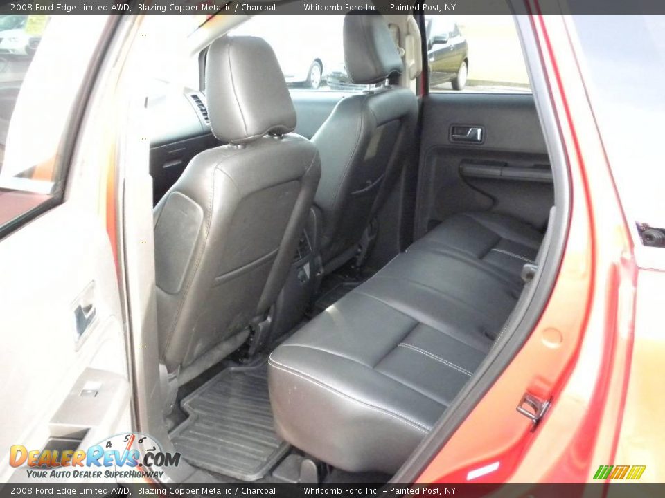 2008 Ford Edge Limited AWD Blazing Copper Metallic / Charcoal Photo #24