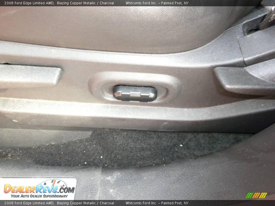 2008 Ford Edge Limited AWD Blazing Copper Metallic / Charcoal Photo #30