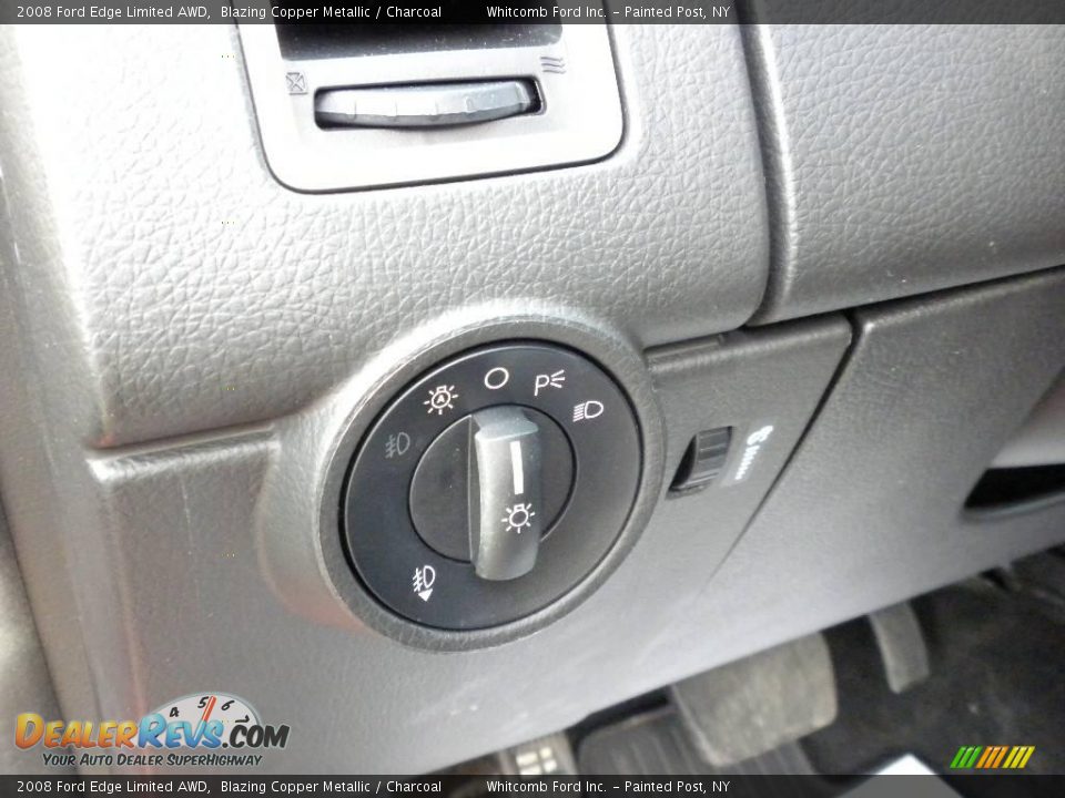 2008 Ford Edge Limited AWD Blazing Copper Metallic / Charcoal Photo #31