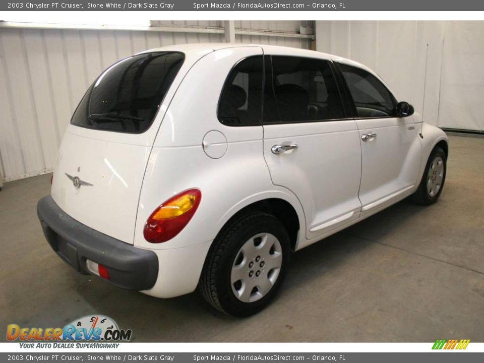 2003 Chrysler PT Cruiser Stone White / Dark Slate Gray Photo #5