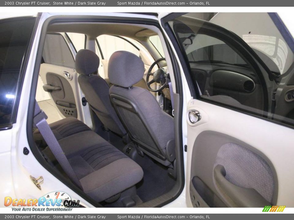 2003 Chrysler PT Cruiser Stone White / Dark Slate Gray Photo #10