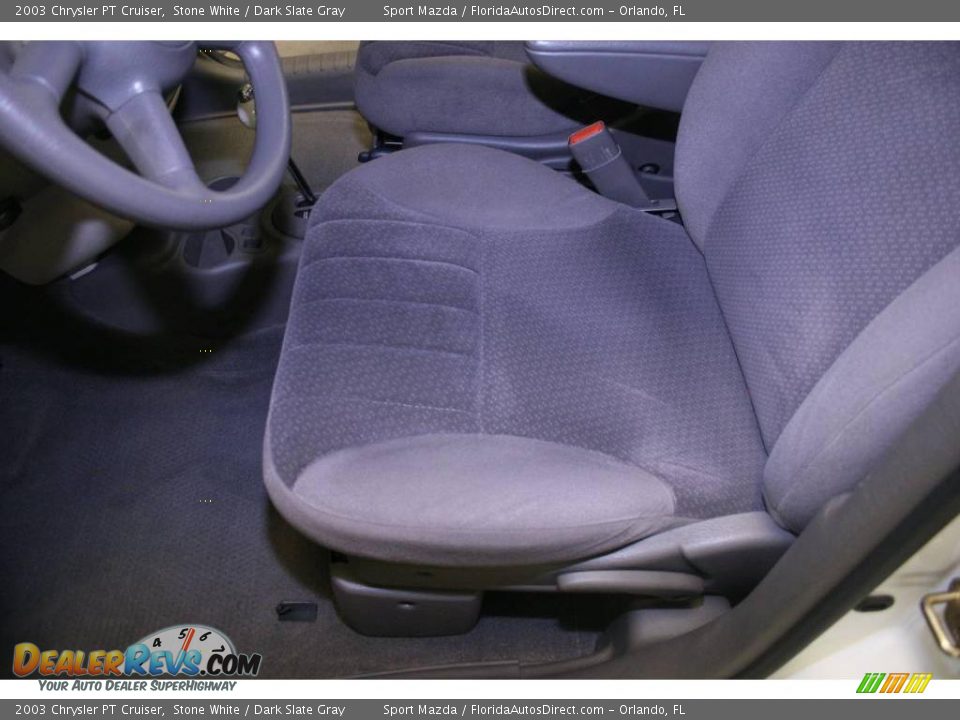 2003 Chrysler PT Cruiser Stone White / Dark Slate Gray Photo #16