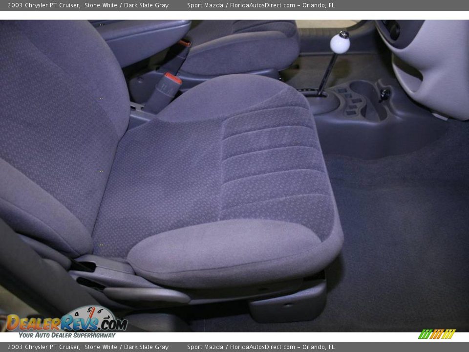 2003 Chrysler PT Cruiser Stone White / Dark Slate Gray Photo #19