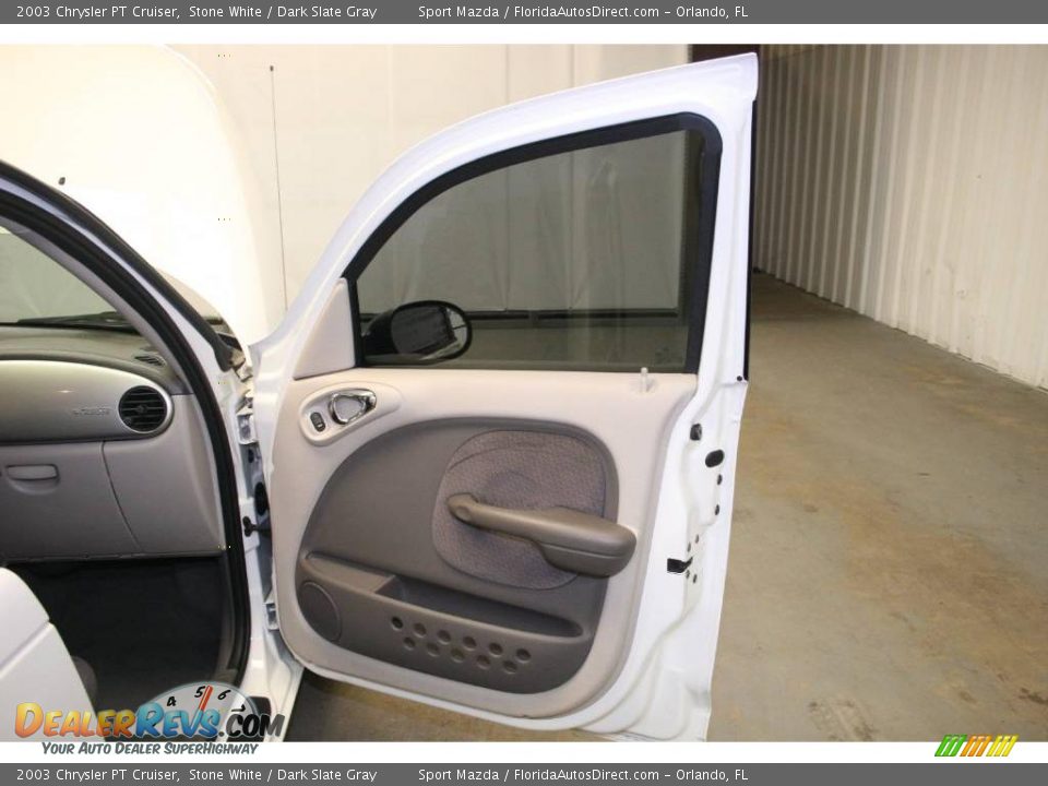 2003 Chrysler PT Cruiser Stone White / Dark Slate Gray Photo #20