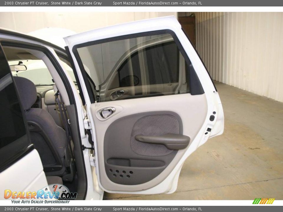 2003 Chrysler PT Cruiser Stone White / Dark Slate Gray Photo #22