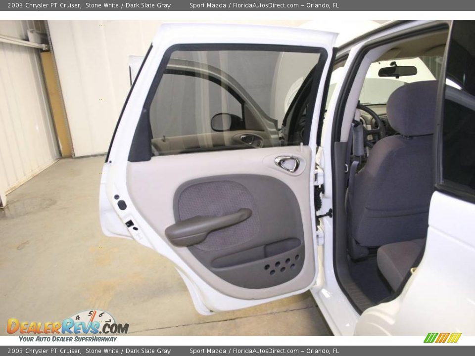 2003 Chrysler PT Cruiser Stone White / Dark Slate Gray Photo #24