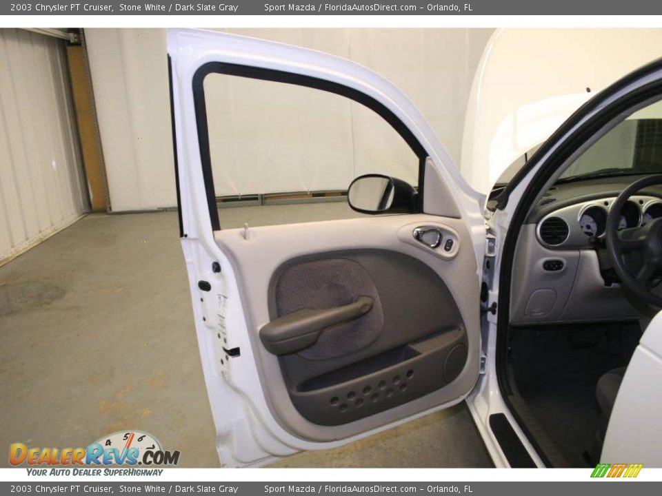 2003 Chrysler PT Cruiser Stone White / Dark Slate Gray Photo #26