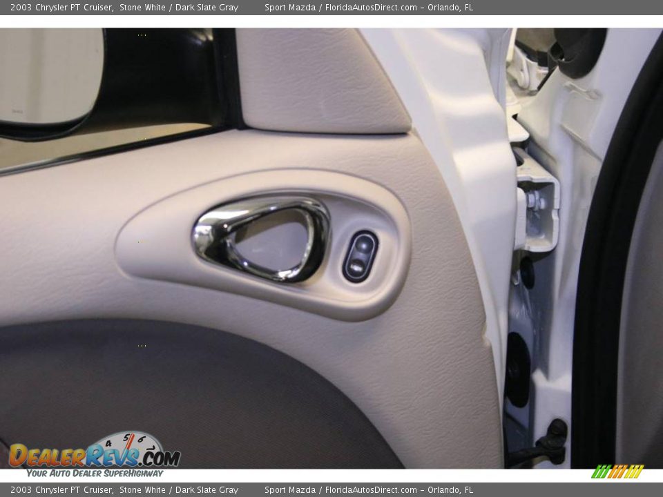 2003 Chrysler PT Cruiser Stone White / Dark Slate Gray Photo #27