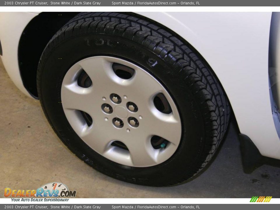 2003 Chrysler PT Cruiser Stone White / Dark Slate Gray Photo #28