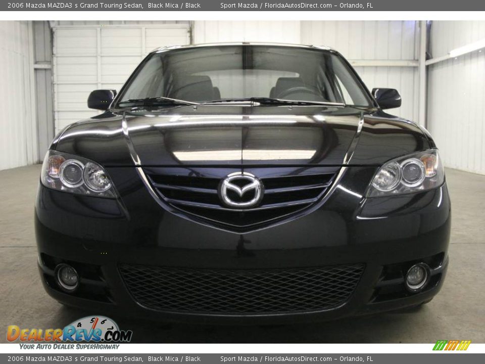 2006 Mazda MAZDA3 s Grand Touring Sedan Black Mica / Black Photo #3