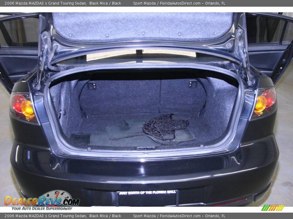 2006 Mazda MAZDA3 s Grand Touring Sedan Black Mica / Black Photo #12