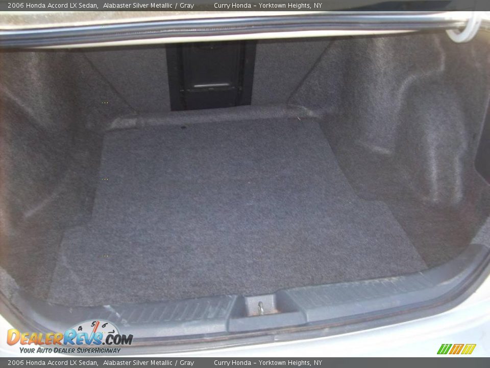 2006 Honda Accord LX Sedan Alabaster Silver Metallic / Gray Photo #7