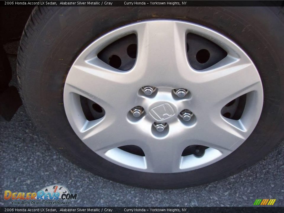 2006 Honda Accord LX Sedan Alabaster Silver Metallic / Gray Photo #10