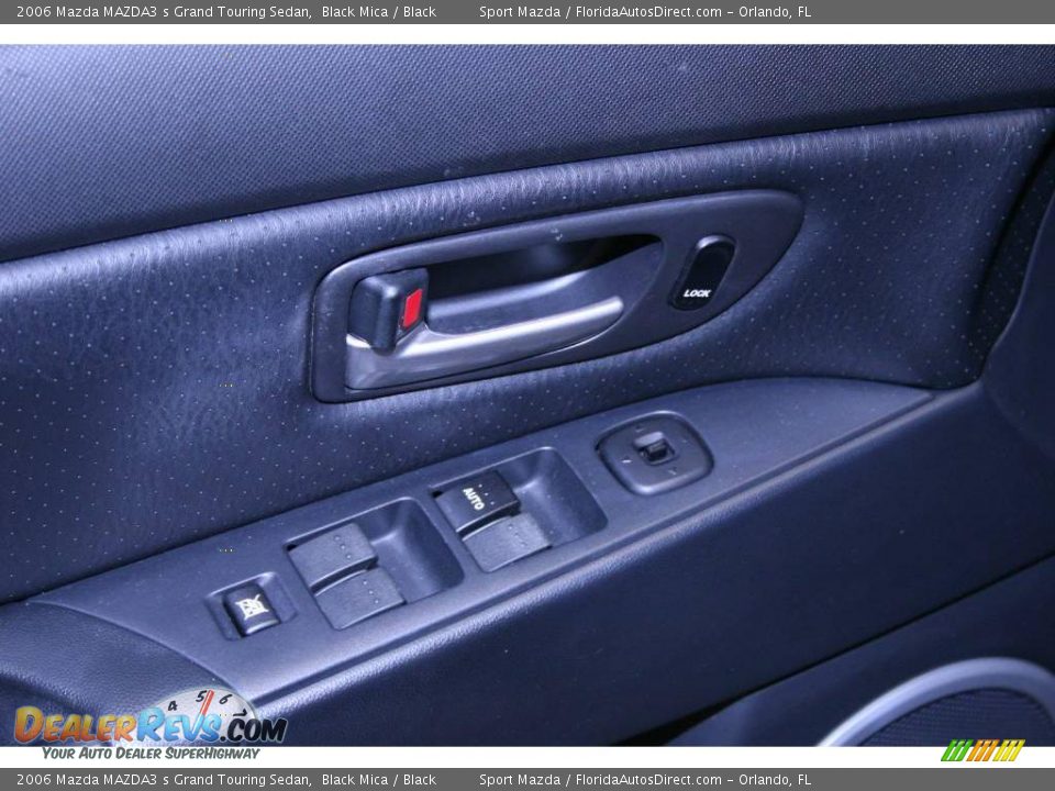 2006 Mazda MAZDA3 s Grand Touring Sedan Black Mica / Black Photo #27