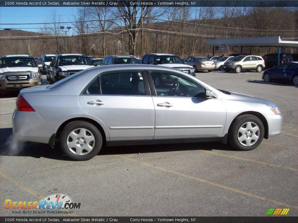 2006 Honda Accord LX Sedan Alabaster Silver Metallic / Gray Photo #20