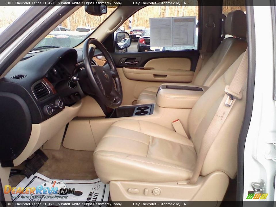 2007 Chevrolet Tahoe LT 4x4 Summit White / Light Cashmere/Ebony Photo #7