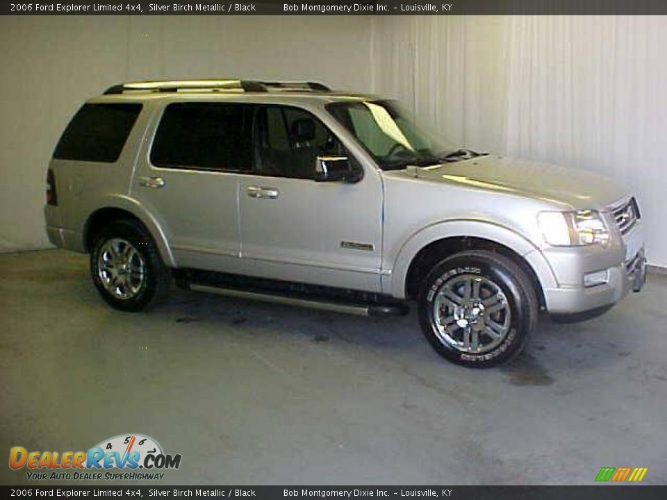 2006 Ford Explorer Limited 4x4 Silver Birch Metallic / Black Photo #1