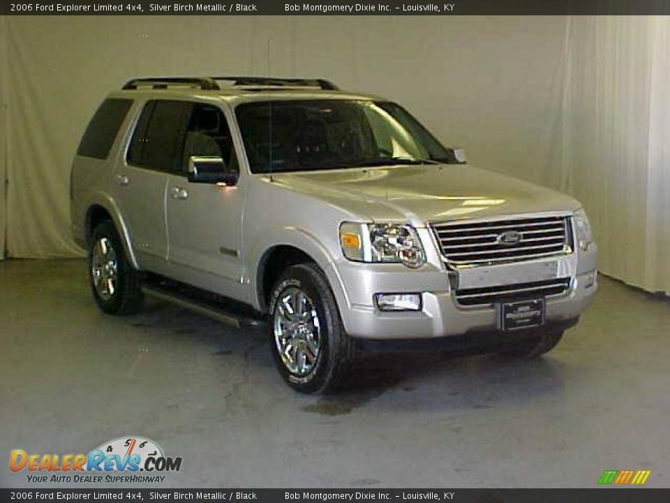 2006 Ford Explorer Limited 4x4 Silver Birch Metallic / Black Photo #3