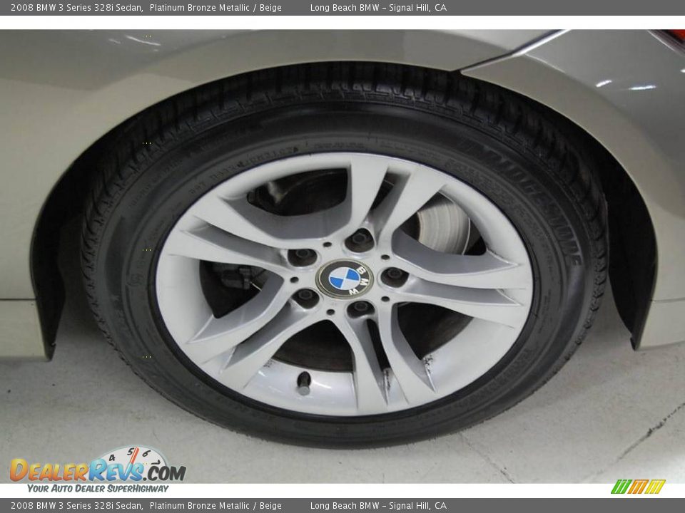 2008 BMW 3 Series 328i Sedan Platinum Bronze Metallic / Beige Photo #3
