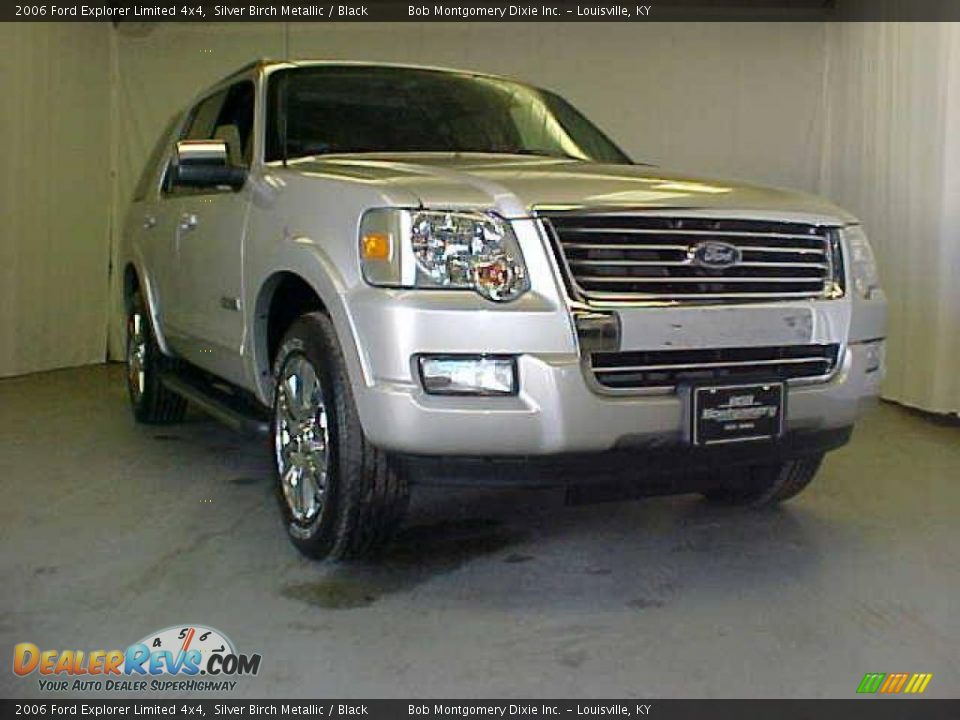 2006 Ford Explorer Limited 4x4 Silver Birch Metallic / Black Photo #4
