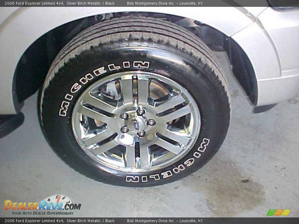 2006 Ford Explorer Limited 4x4 Silver Birch Metallic / Black Photo #5