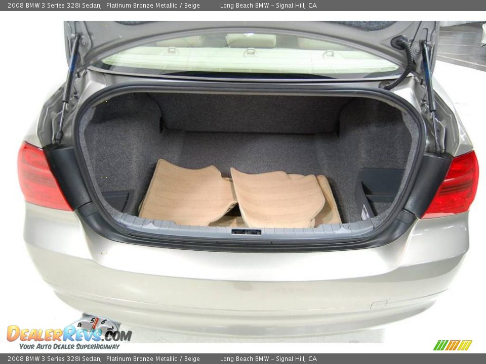 2008 BMW 3 Series 328i Sedan Platinum Bronze Metallic / Beige Photo #9