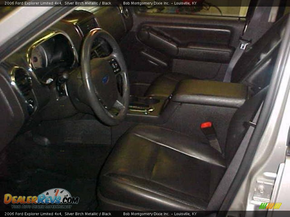 2006 Ford Explorer Limited 4x4 Silver Birch Metallic / Black Photo #19