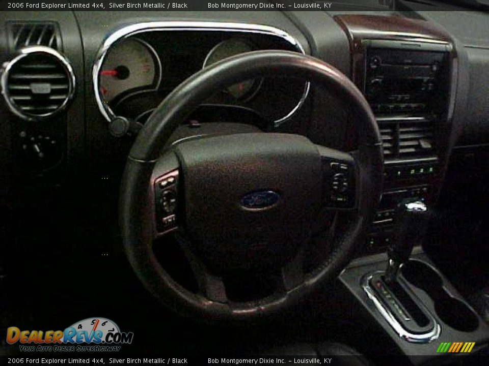 2006 Ford Explorer Limited 4x4 Silver Birch Metallic / Black Photo #22