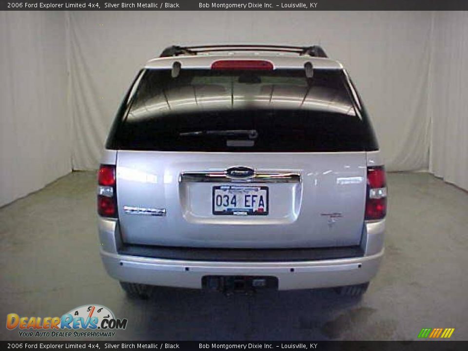 2006 Ford Explorer Limited 4x4 Silver Birch Metallic / Black Photo #24