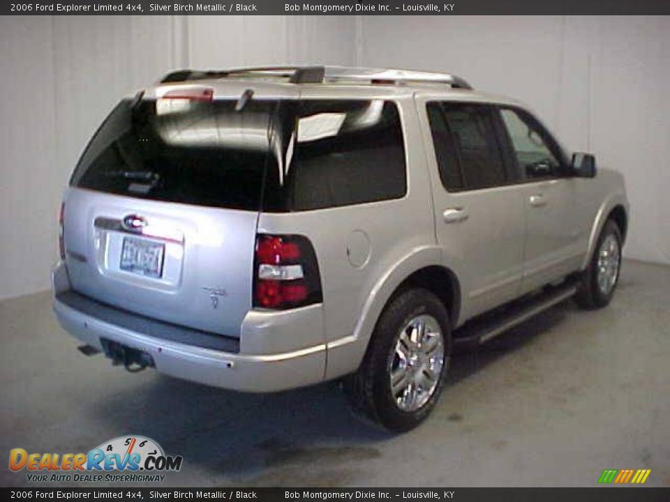2006 Ford Explorer Limited 4x4 Silver Birch Metallic / Black Photo #25