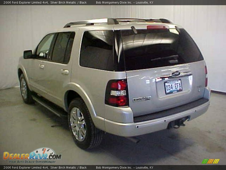 2006 Ford Explorer Limited 4x4 Silver Birch Metallic / Black Photo #26