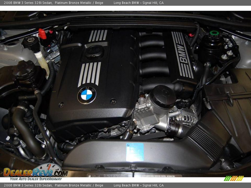 2008 BMW 3 Series 328i Sedan Platinum Bronze Metallic / Beige Photo #18