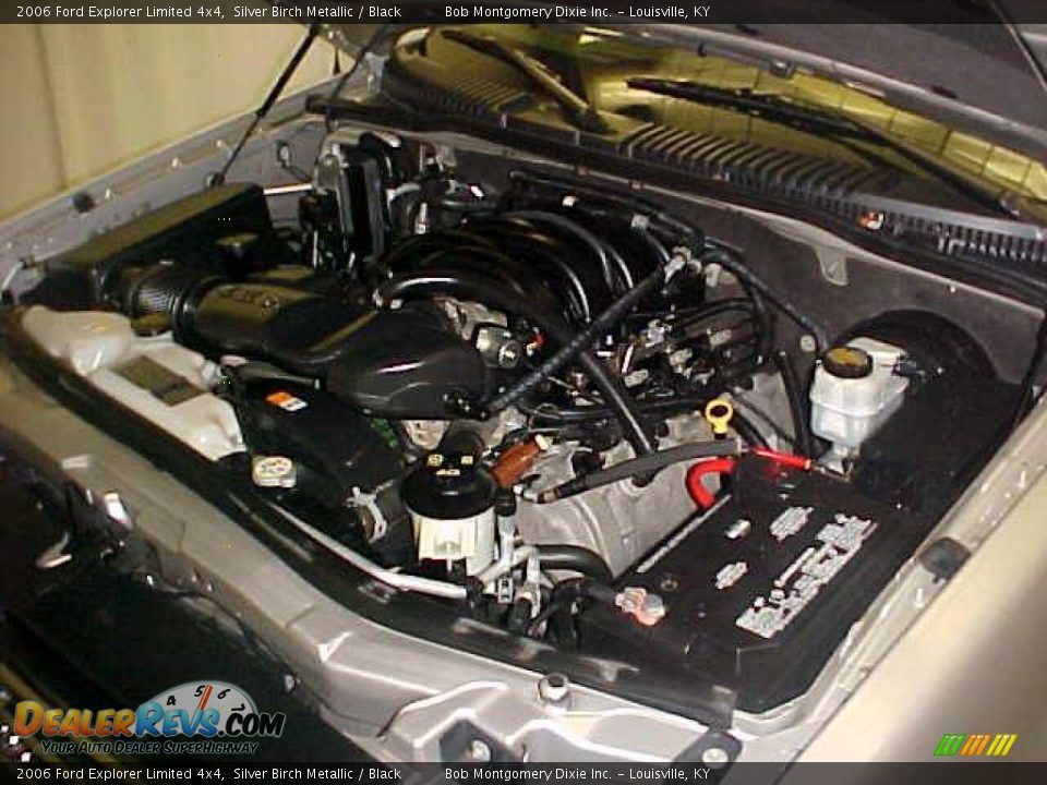 2006 Ford Explorer Limited 4x4 Silver Birch Metallic / Black Photo #30