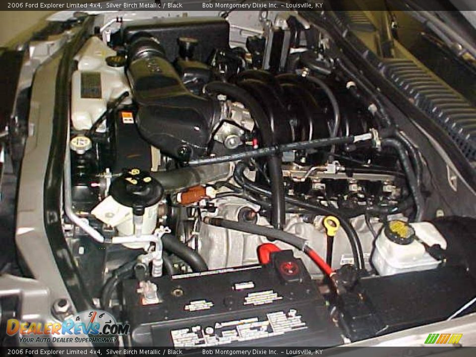 2006 Ford Explorer Limited 4x4 Silver Birch Metallic / Black Photo #31