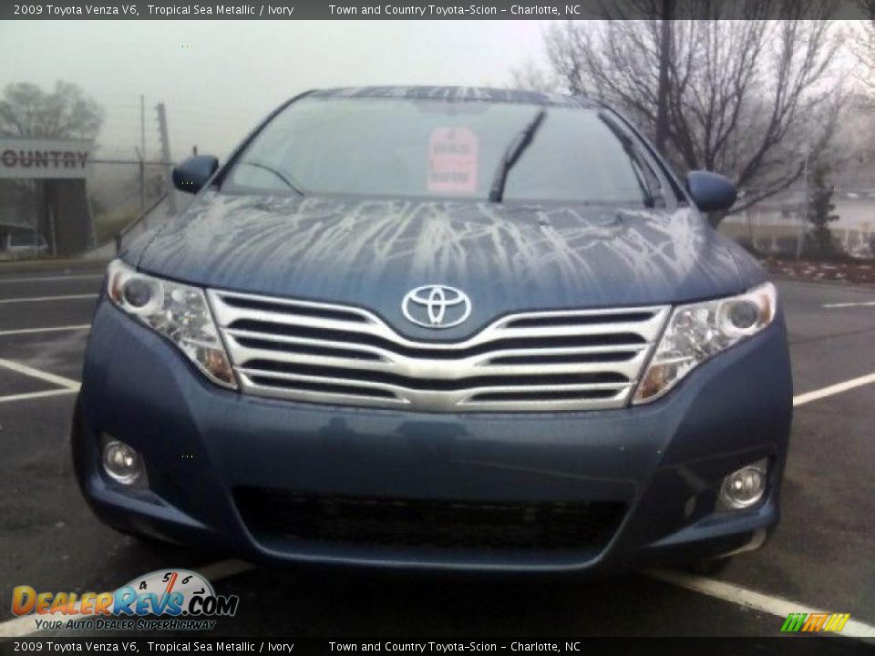 2009 Toyota Venza V6 Tropical Sea Metallic / Ivory Photo #2