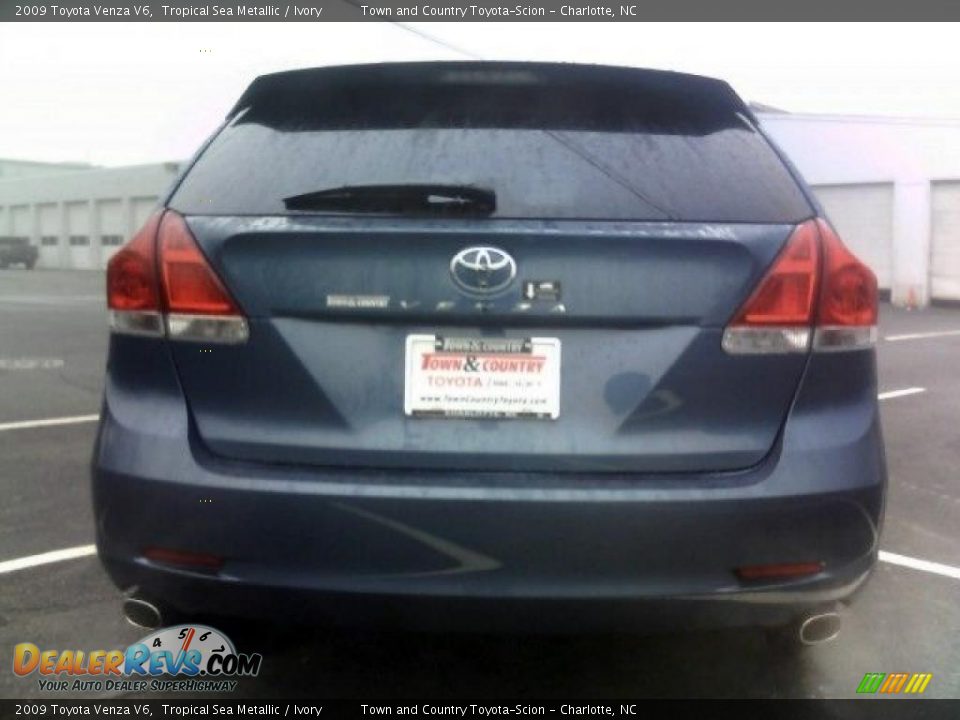 2009 Toyota Venza V6 Tropical Sea Metallic / Ivory Photo #4