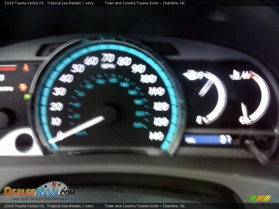 2009 Toyota Venza V6 Tropical Sea Metallic / Ivory Photo #5