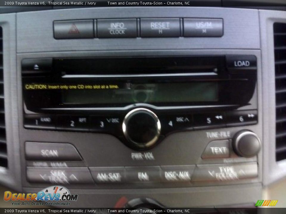 2009 Toyota Venza V6 Tropical Sea Metallic / Ivory Photo #7