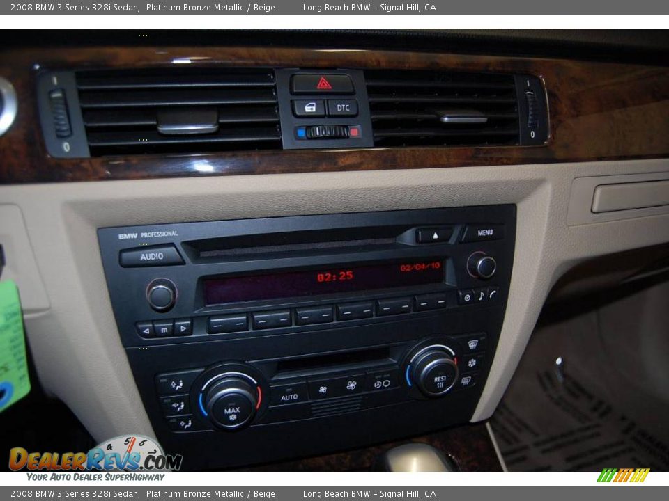 2008 BMW 3 Series 328i Sedan Platinum Bronze Metallic / Beige Photo #31