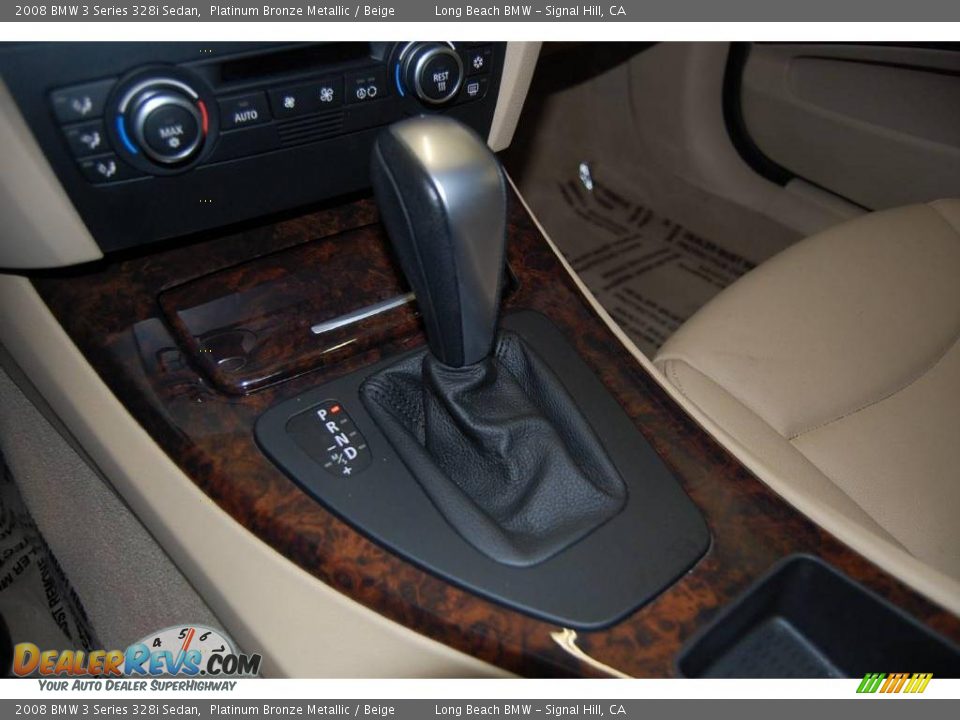 2008 BMW 3 Series 328i Sedan Platinum Bronze Metallic / Beige Photo #32