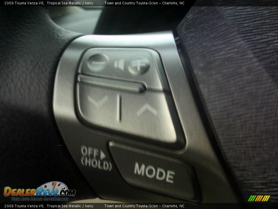 2009 Toyota Venza V6 Tropical Sea Metallic / Ivory Photo #12