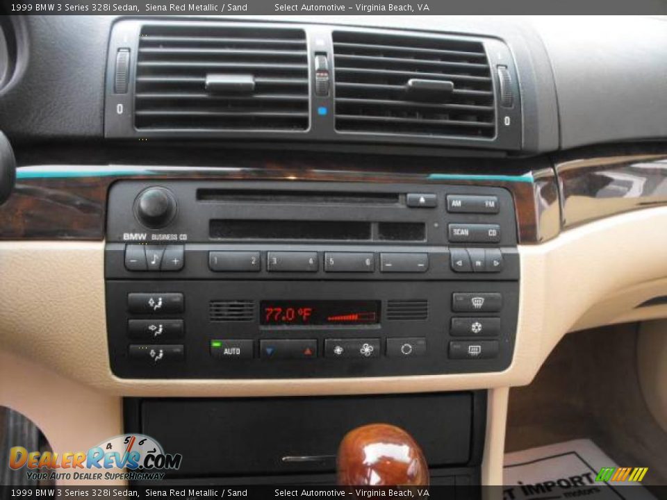1999 BMW 3 Series 328i Sedan Siena Red Metallic / Sand Photo #14