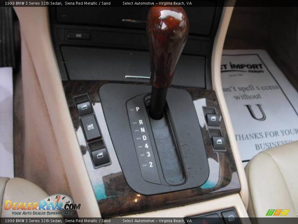 1999 BMW 3 Series 328i Sedan Siena Red Metallic / Sand Photo #15