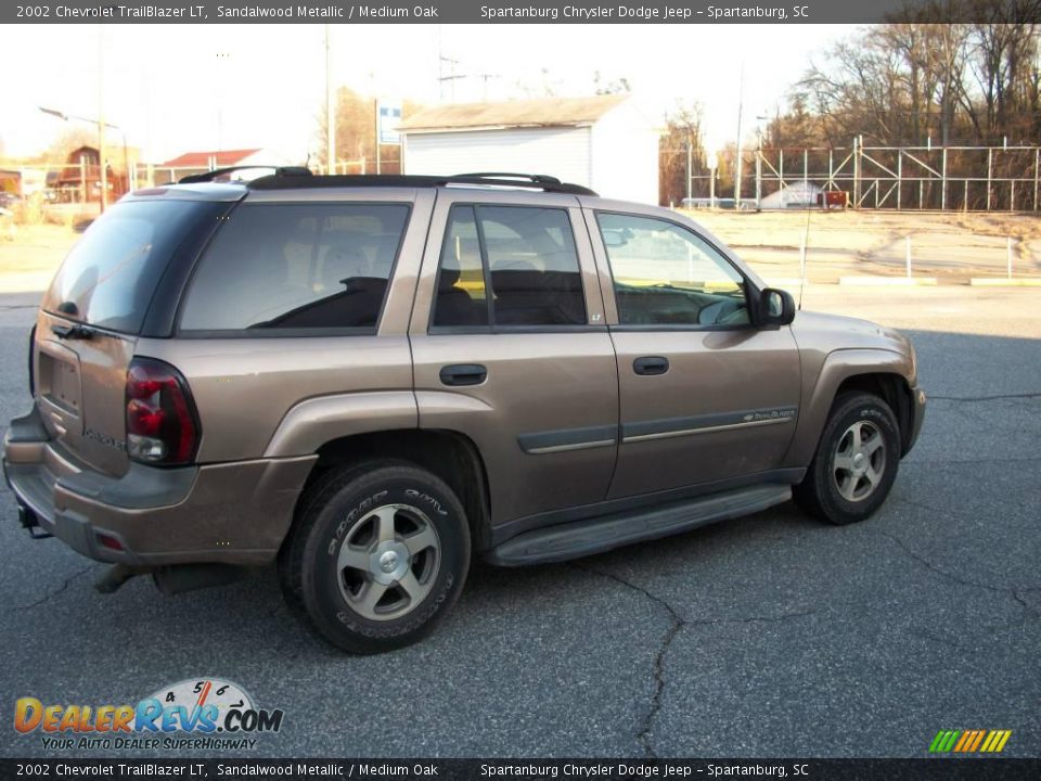 2002 Chevrolet TrailBlazer LT Sandalwood Metallic / Medium Oak Photo #1
