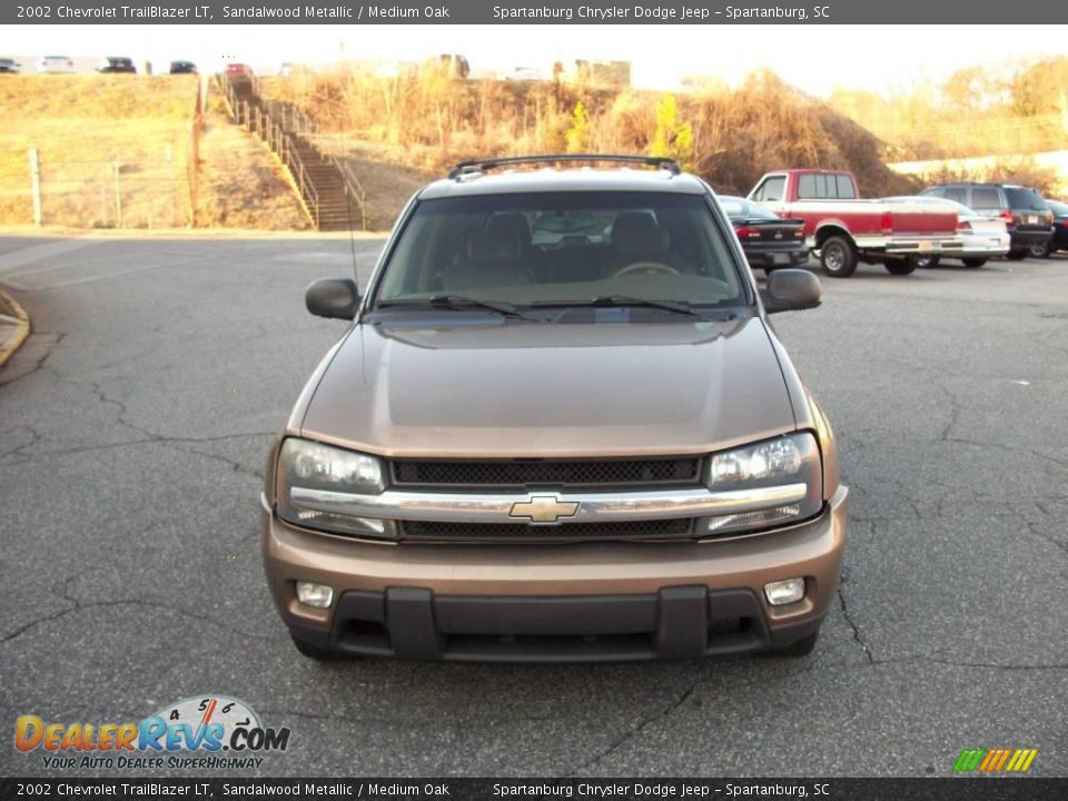 2002 Chevrolet TrailBlazer LT Sandalwood Metallic / Medium Oak Photo #2
