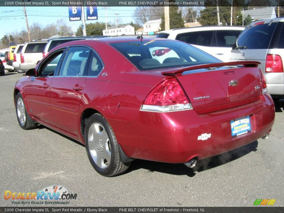 2006 Chevrolet Impala SS Sport Red Metallic / Ebony Black Photo #4