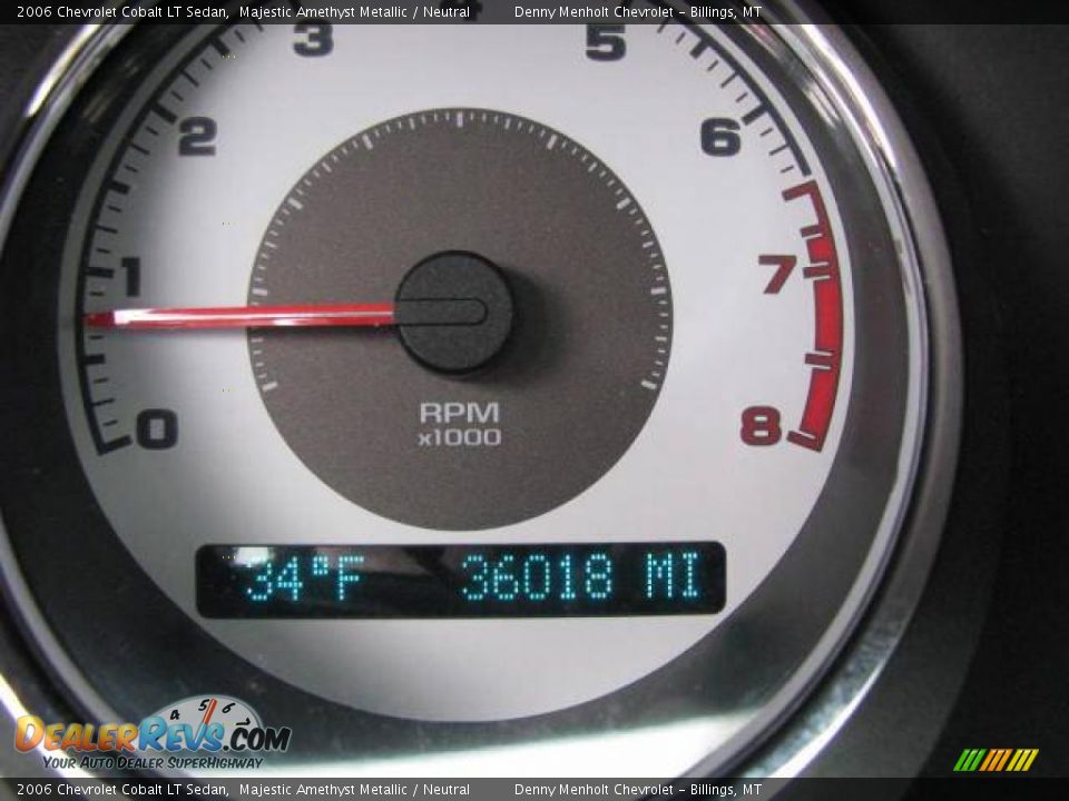 2006 Chevrolet Cobalt LT Sedan Majestic Amethyst Metallic / Neutral Photo #16